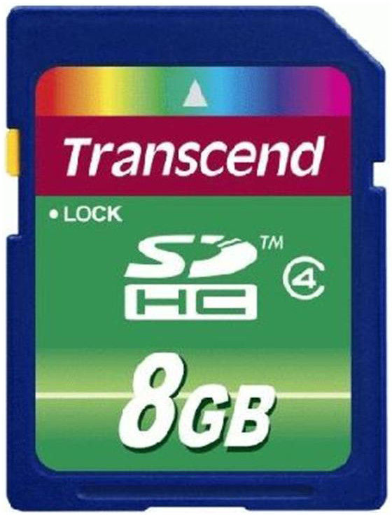 Atminties kortelė Transcend SDHC 8GB 4 klasė