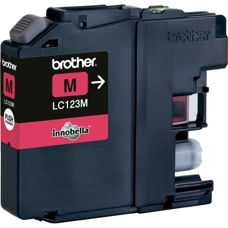 Brother LC123M | Rašalo kasetė | Magenta