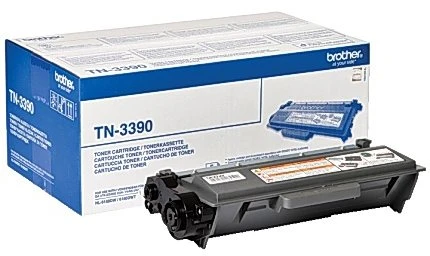 Brother TN-3390 Toneris Cartridge, Juodas
