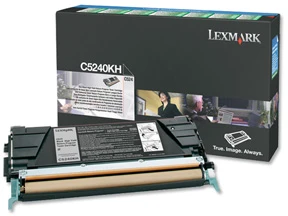 Lexmark C5240KH Cartridge, Juodas, 8000 pages