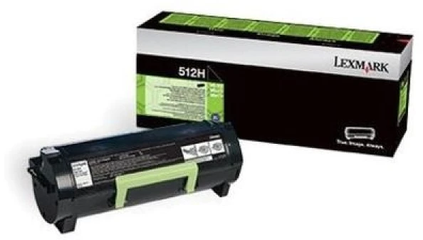 Lexmark 512H Return (51F2H00), juoda kasetė