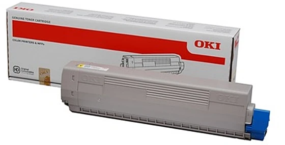 OKI 46471101 tonerio kasetė Originalus Geltona 1 vnt