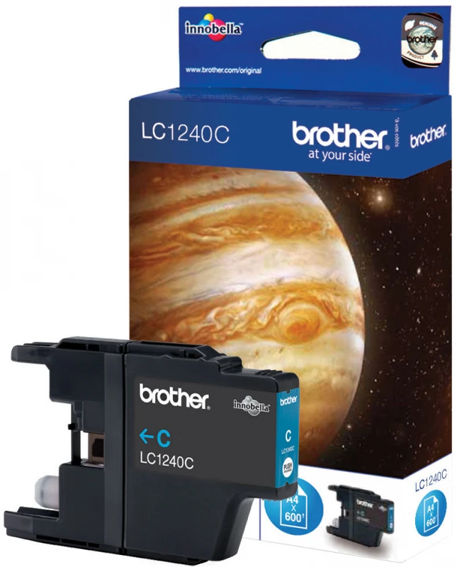 Brother LC1240C | Rašalo kasetė | Žydra spalva