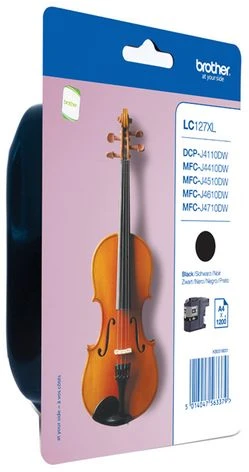 Brother Brolis LC127XLBK | Rašalo kasetė | Juodas