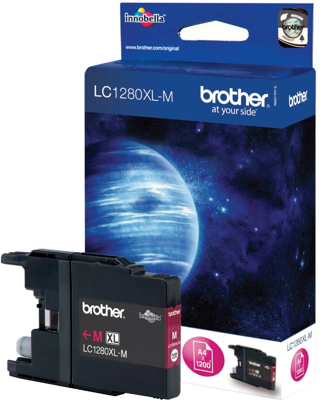 Brother LC1280XLM | Rašalo kasetė | Magenta