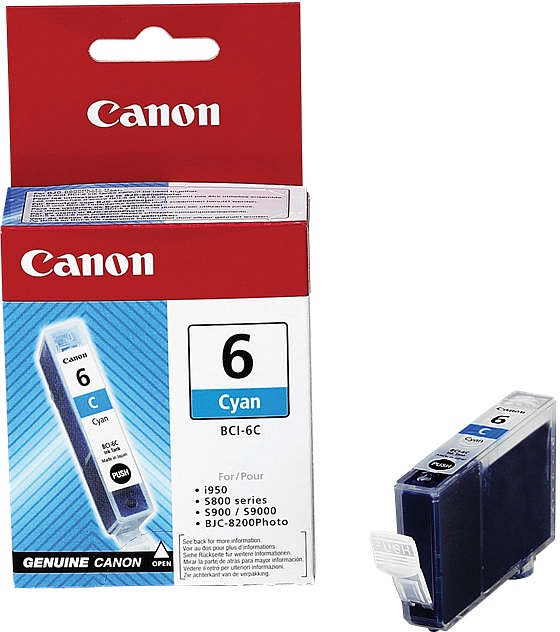 Canon Rašalo kasetė BCI-6C mėlyna