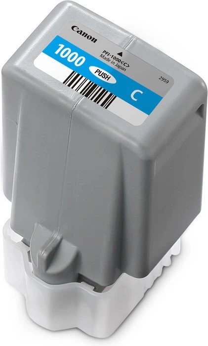 Canon PFI-1000 C Originalus Žydras