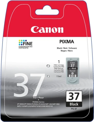 Canon PG-37 | Ink Cartridge | Juodas