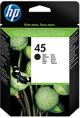Hewlett Packard (HP) Rašalas HP rašalas 51645AE Nr. 45 (juodas)