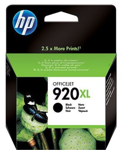 Hewlett Packard (HP) HP 920 XL juoda CD975AE