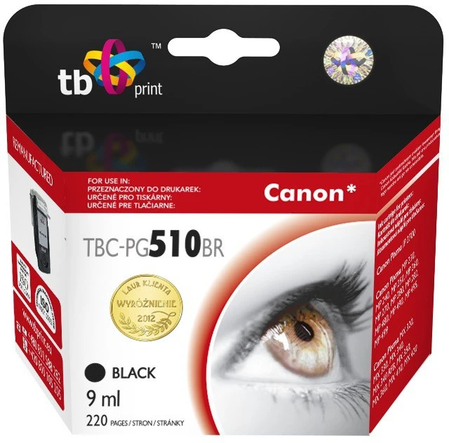 Tb Print Kasetė rašaliniams spausdintuvams Kasetės rašaliniams spausdintuvams TB TBC-PG510BR