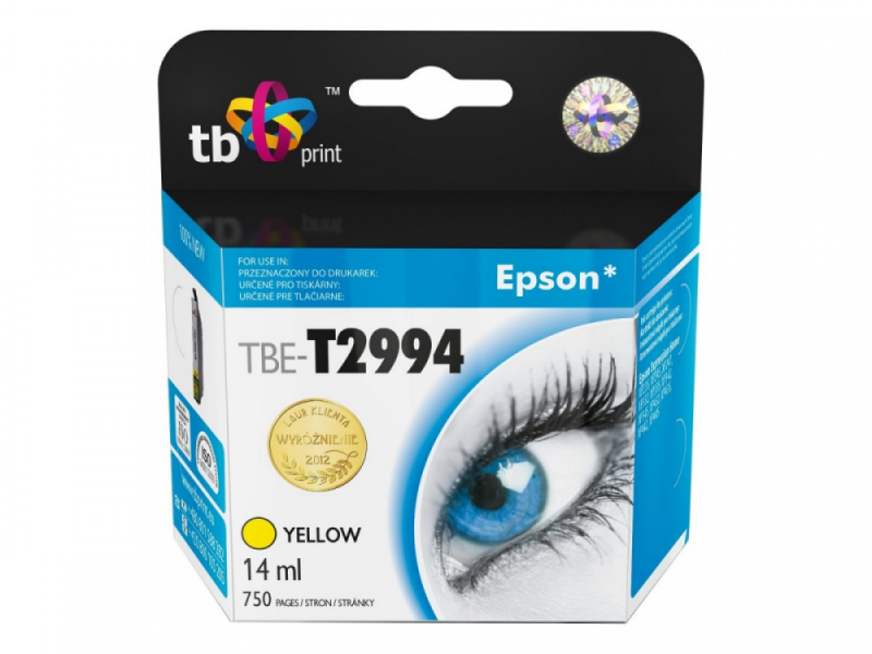 Tb Print Kasetė rašaliniams spausdintuvams Kasetės rašaliniams spausdintuvamsTB TBE-T2994