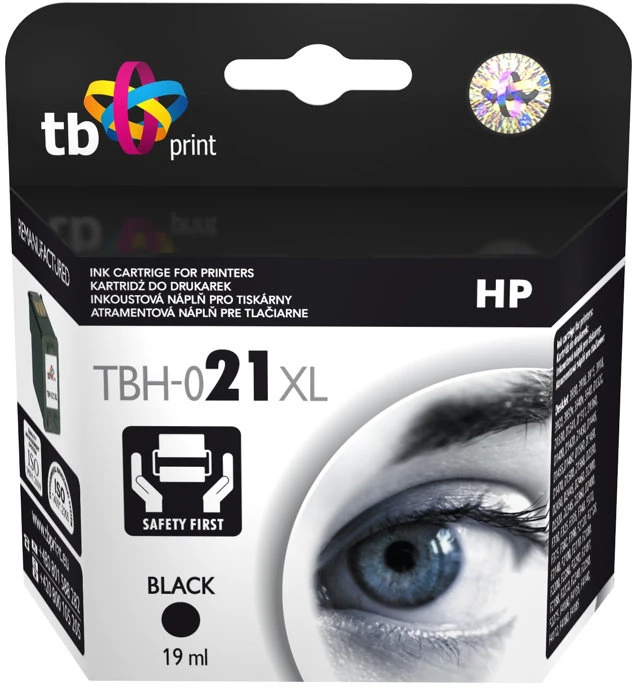Tb Print Kasetė rašaliniams spausdintuvams Kasetės rašaliniams spausdintuvamsTB TBH-021XL