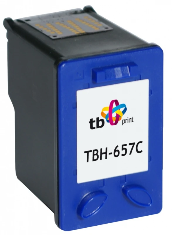 Kasetė rašaliniams spausdintuvams TB Print TBH-657C (HP Nr. 57 - C6657A), perdirbta, Color