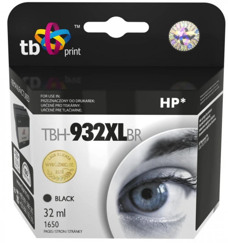 Tb Print Kasetė rašaliniams spausdintuvams Kasetės rašaliniams spausdintuvamsTB TBH-932XLBR