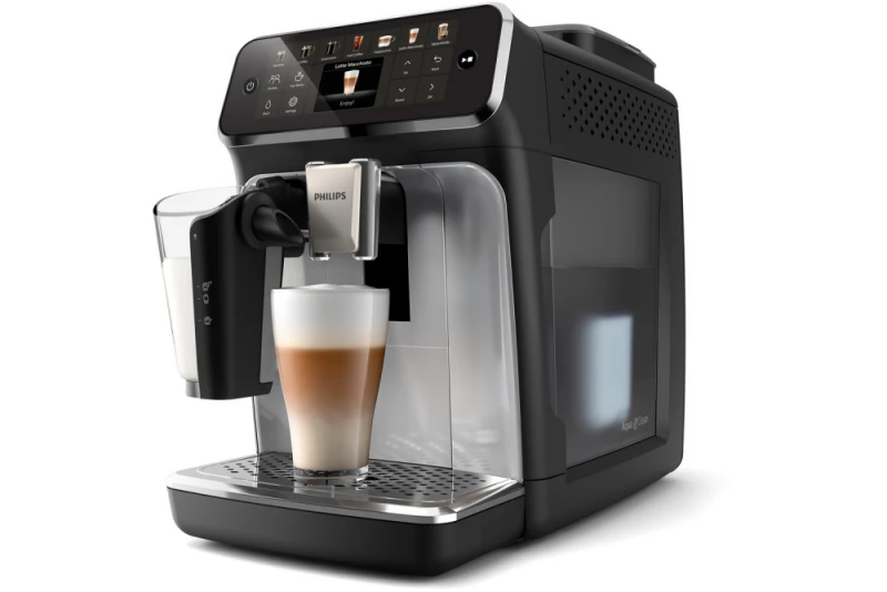 Kavos aparatas Philips Espresso Aparatas | EP4446/70 | Slėgis 15 bar | Su pieno plakikliu | Pilnai Automatinis | 1500 W | Juodas/Sidabrinis