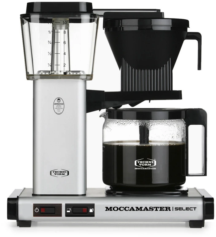Kavos Aparatas - Moccamaster KBG 741 1.25 L Juodas/Nerūdijantis Plienas