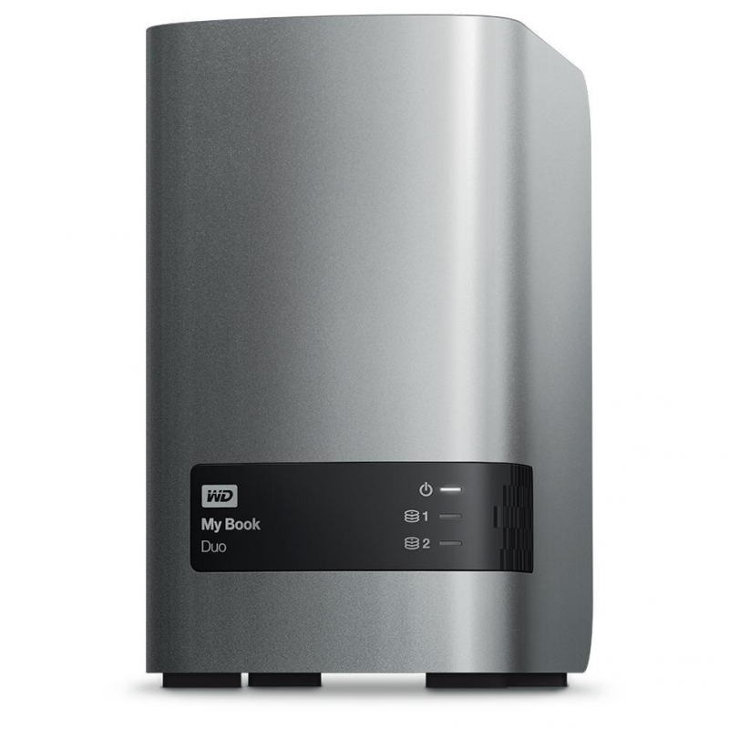 Kietasis diskas „Western Digital My Book Duo“ 16 TB RAID saugykla su dviem diskais, RAID 0/1, JB0D, USB3.1, RTL