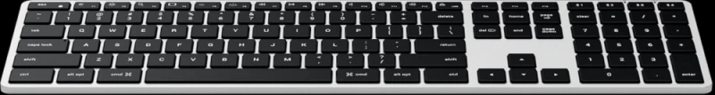 Carruzzo Belaidė klaviatūra QWERTY Satechi Slim X3 ST-BTSX3S sidabrinis
