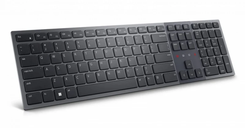 Klaviatūra Dell Premier Collaboration KB900 belaidė 100% (full-size) su pašvietimu pilka