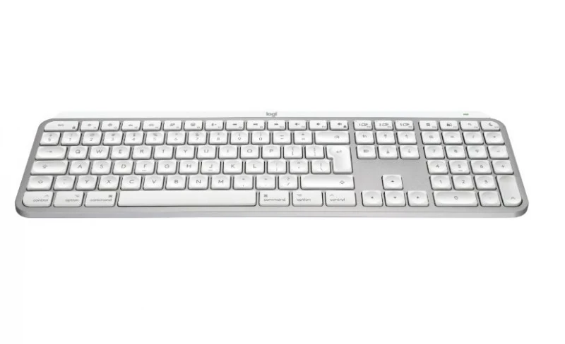 Klaviatūra Logitech MX Keys S for Mac belaidė 100% (full-size) su pašvietimu pilka