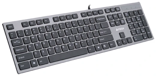 Klaviatūra A4Tech KV-300H, Pilkos spalvos