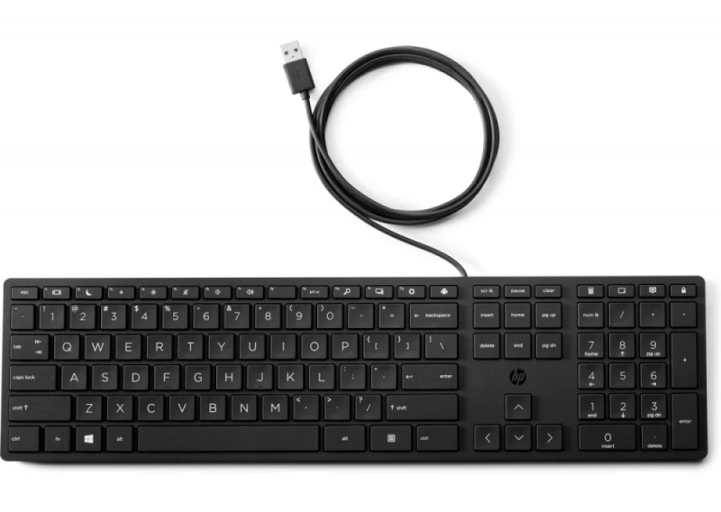 Hewlett Packard (HP) HP su laidu Desktop 320K Klaviatūra