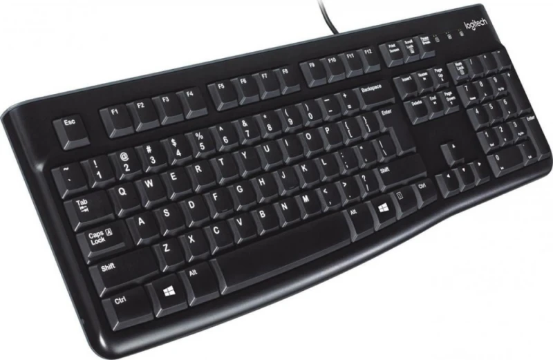 Logitech klaviatūra K120 su laidu, US išdėstymas