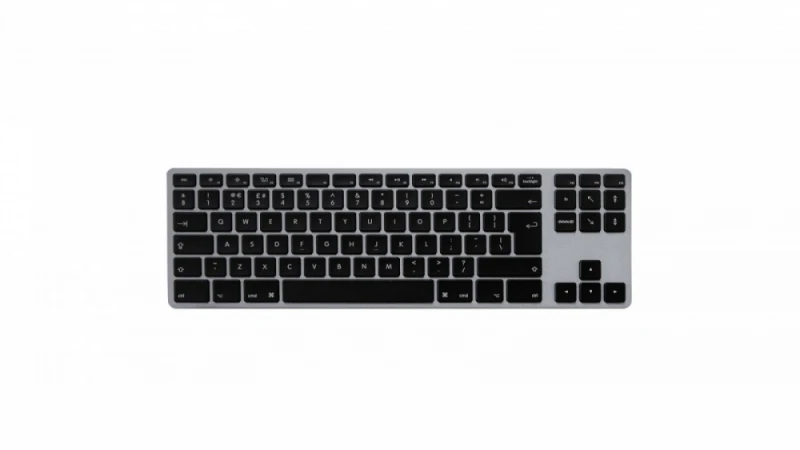 Matias Klaviatūra aliuminio Mac Tenkeyless RGB Kosminė pilka
