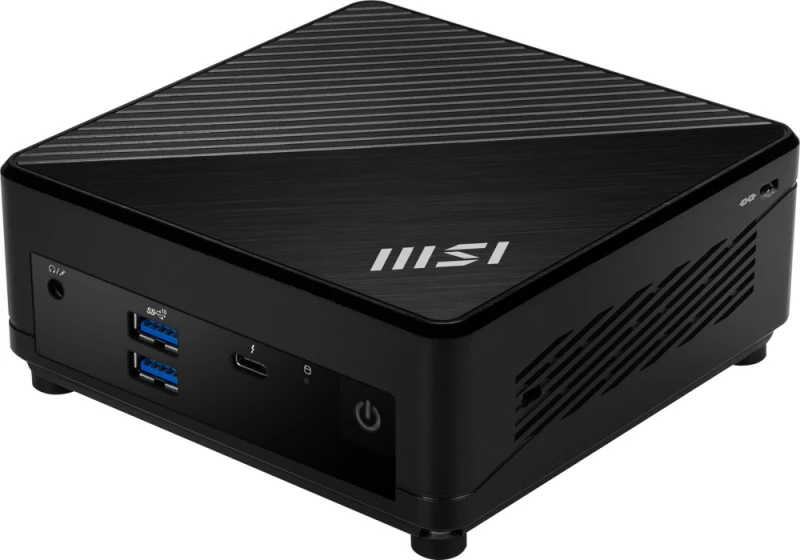 MSI Cubi 5 12M-004EU Intel Core i3-1215U 8GB 256GB SSD be HDD Integruota grafika W11P Juodas 3Y