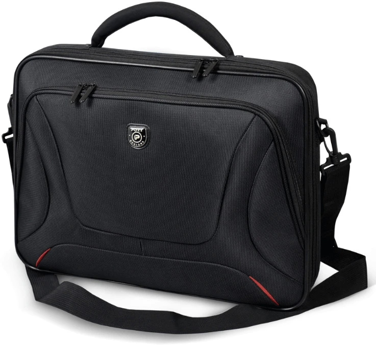 Dėklas PORT DESIGNS | Courchevel | Tinka iki 15.6" | Portfelis | Dirželis per petį | Juodas