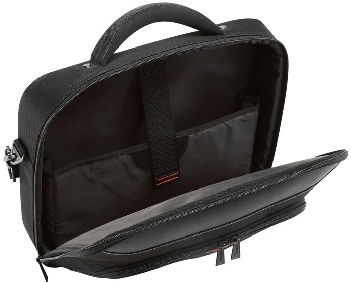 Targus | Classic | Tinka iki 14 " | Messenger - Briefcase | Shoulder strap | Juodas/Raudona