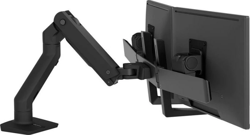 Laikiklis Ergotron HX Desk Dual Monitorius Arm (juoda)