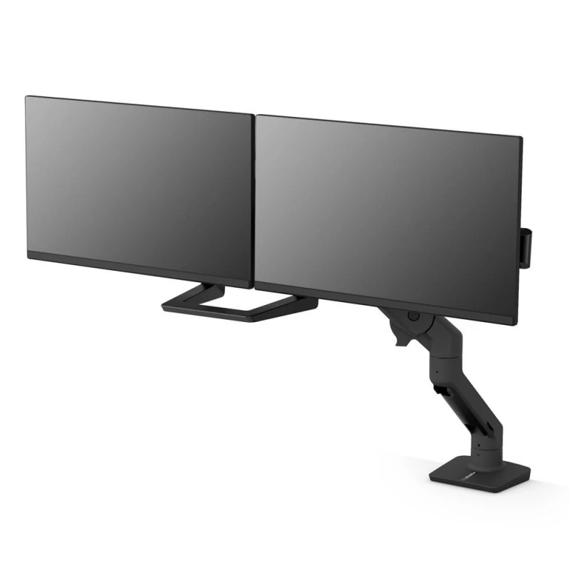 Laikiklis Ergotron HX Desk Dual Monitorius Arm (juoda)
