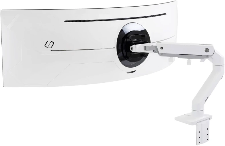 Laikiklis Ergotron - HX Desk Monitorius Arm with HD Pivot - baltas