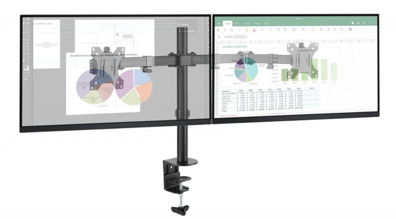 „Techly“ stalinis laikiklis 2 monitoriams 13 "– 32" (ICA-LCD 582-D)