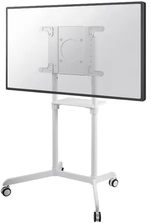 Laikiklis „Neomounts NEWSTAR“ MOBILUSIS PLOKŠČIAEKRANIO GRINDŲ STOVAS (AUKŠTIS: 160 CM) 37–70" Baltas