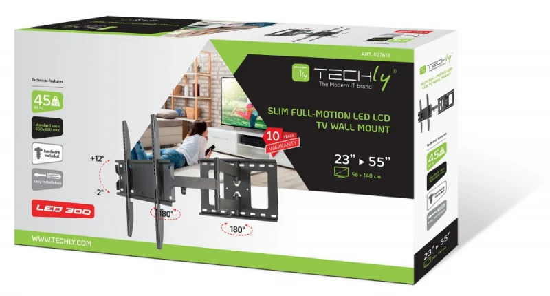 Techly Sieninis laikiklis ICA-PLB 148M 23'' - 55''