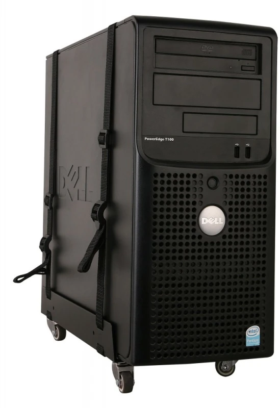 TECHLY Universal PC Case Bokšto laikiklis su ratukais