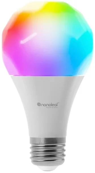 Nanoleaf Essentials Smart A60 lemputė E27 Matter 9W 806Lm RGBCW 2700-6500K | E27 | 8,5 W | RGBCW | Bluetooth, siūlai