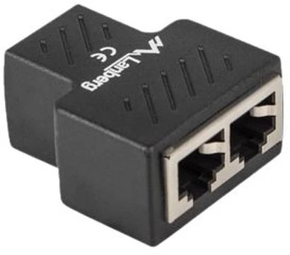 Inline LANBERG ADS-RJ45-2RJ45-OS RJ45 skirstytuvas, ekranuotas, RJ45->2XRJ45