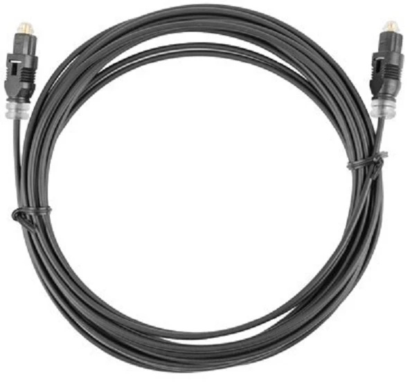 LANBERG CA-TOSL-10CC-0030-BK TosLink M/M optinis kabelis 3M Juodas
