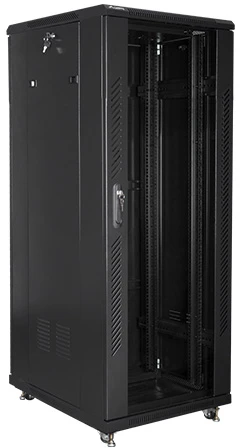 LANBERG FF01-6832-12B-KPL laisvai pastatomas stovas 19 colių išmontuojamas plokščias paketas 32U/600x800mm juodas