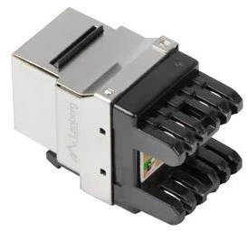 LANBERG KSF6-1000 Keystone Module RJ45 LSA 180deg FTP Cat.6