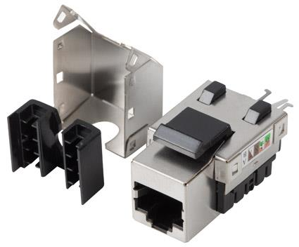 LANBERG KSF6-1090 Keystone Module RJ45->LSA 90deg FTP Cat.6