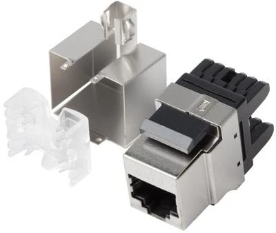 LANBERG KSF6-1000 Keystone Module RJ45 LSA 180deg FTP Cat.6