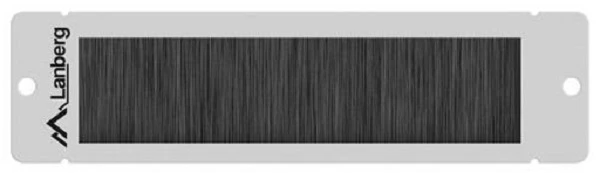 LANBERG AK-1104-S Lanberg kabelio įvedimo šepečio panelė 10, pilka