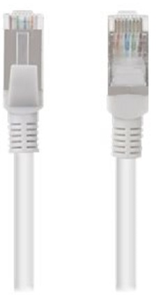 LANBERG patchcord kat.5e 30m FTP pilka