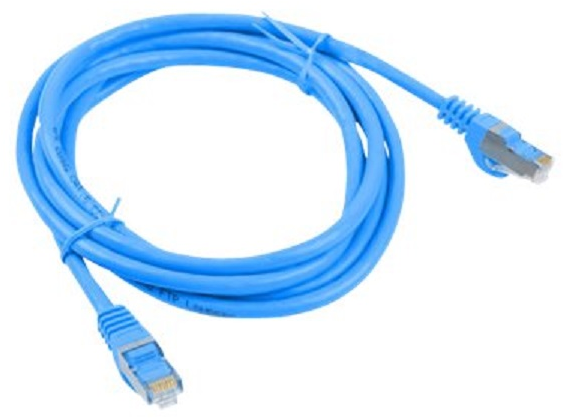 LANBERG PCF6-10CC-0200-B Patchcord RJ45 cat.6 FTP 2m Geltona