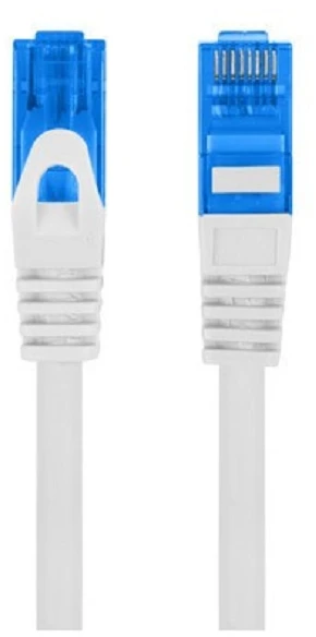 LANBERG patchcord kat.6A FTP LSZH CCA 1m pilkas